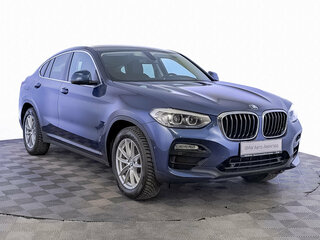 2019 BMW X4 20i II (G02), синий, 4200000 рублей, вид 3