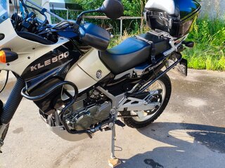 2002 Kawasaki KLE 500, чёрный, 495000 рублей, вид 4