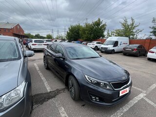 2014 Kia Optima III Рестайлинг, серый, 1310000 рублей, вид 2