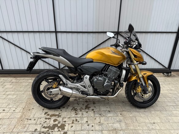 2007 Honda CB 600F Hornet, золотистый, 605000 рублей - вид 15