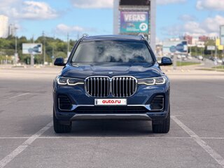2019 BMW X7 40i I (G07), синий, 7100000 рублей, вид 4