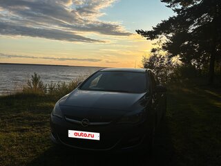 2013 Opel Astra J Рестайлинг, серый, 560000 рублей, вид 4