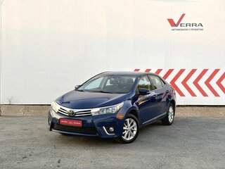 2013 Toyota Corolla XI (E160, E170, E180), синий, 1370000 рублей, вид 1