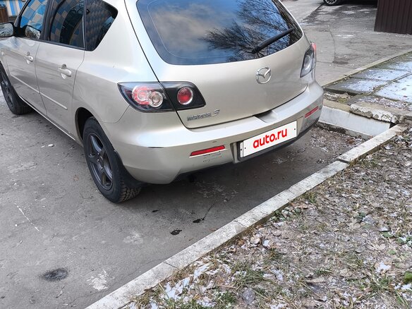 2007 Mazda 3 I (BK) Рестайлинг, серый, 460000 рублей - вид 6