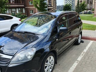 2012 Opel Zafira B Рестайлинг, чёрный, 720000 рублей, вид 1