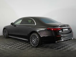 2021 Mercedes-Benz S-Класс 450 Long 4MATIC VII (W223), чёрный, 9580000 рублей, вид 2
