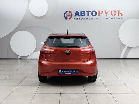 2012 Kia Rio 4-speed III, красный, 808000 рублей, вид 4