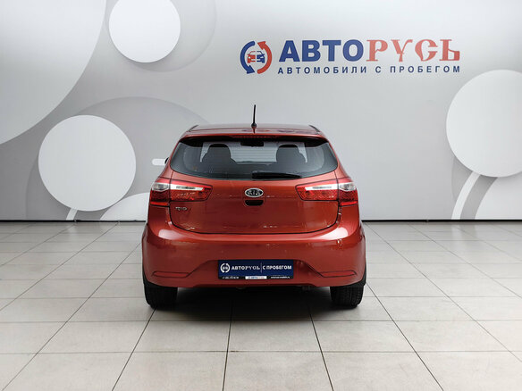 2012 Kia Rio 4-speed III, красный, 808000 рублей - вид 3
