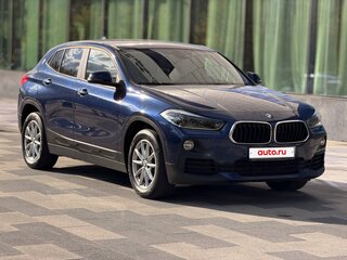 2019 BMW X2 sDrive18i I (F39), синий, 2450000 рублей, вид 3