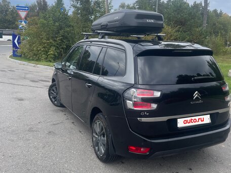 2015 Citroen C4 Picasso Grand II, чёрный, 930000 рублей, вид 4