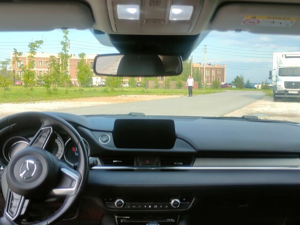 2019 Mazda 6 III (GJ) Рестайлинг 2, белый, 2300000 рублей - вид 13