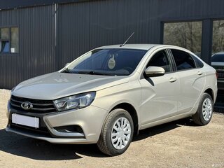 2018 Lada (ВАЗ) Vesta I, бежевый, 790000 рублей, вид 3