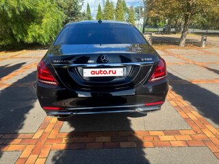 2018 Mercedes-Benz Maybach S-Класс 560 I (X222) Рестайлинг, чёрный, 4950000 рублей, вид 3