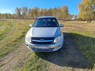 2013 Lada (ВАЗ) Granta I, серебристый, 205000 рублей, вид 1