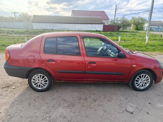 2005 Renault Symbol I Рестайлинг, красный, 180000 рублей, вид 4