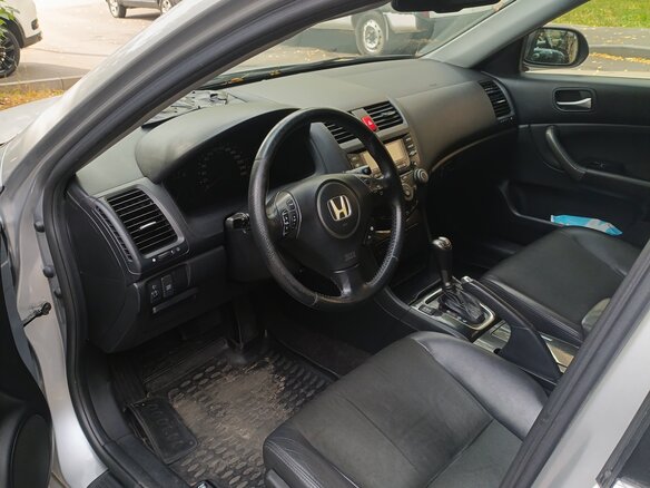2007 Honda Accord VII Рестайлинг, серебристый, 910000 рублей - вид 9