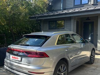 2019 Audi Q8 50 TDI I (4M), серебристый, 6700000 рублей, вид 4