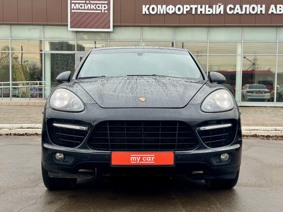 2012 Porsche Cayenne Turbo II (958), чёрный, 2100000 рублей - вид 1