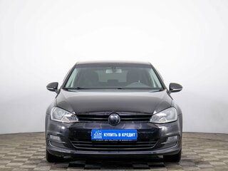 2013 Volkswagen Golf VII, чёрный, 929000 рублей, вид 2
