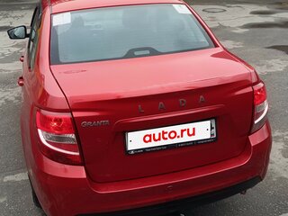 2022 Lada (ВАЗ) Granta Euro-2 I Рестайлинг, красный, 675000 рублей, вид 4