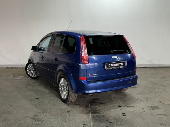 2009 Ford C-MAX I Рестайлинг, синий, 440000 рублей - вид 3