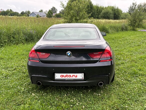 2016 BMW 6 серии 640i xDrive III (F06/F13/F12) Рестайлинг, чёрный - вид 10