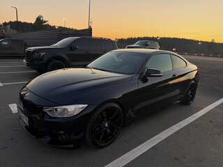 2016 BMW 4 серии 420d xDrive F32/F33/F36, чёрный, 2800000 рублей, вид 2