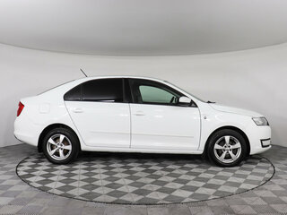 2015 Skoda Rapid I, белый, 999000 рублей, вид 4