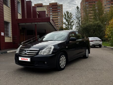 2013 Nissan Almera III (G15), чёрный, 525000 рублей, вид 1