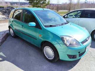 2006 Ford Fiesta Mk5, зелёный, 330000 рублей, вид 3