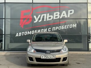 2010 Nissan Tiida I Рестайлинг, коричневый, 699000 рублей, вид 2