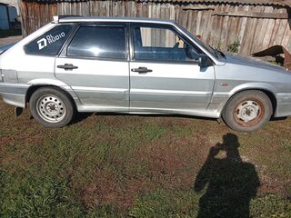 2003 Lada (ВАЗ) 2114, серебристый, 95000 рублей, вид 3
