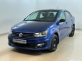 2017 Volkswagen Polo V Рестайлинг, синий