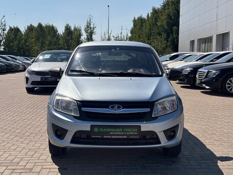 2015 Lada (ВАЗ) Granta I, голубой, 410000 рублей, вид 2