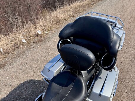 2003 Harley-Davidson Electra Glide, серебристый, 710000 рублей, вид 4