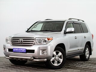 2012 Toyota Land Cruiser 200 Series Рестайлинг 1, серебристый, 3299000 рублей, вид 3