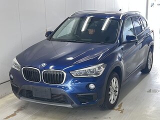 2017 BMW X1 18d xDrive II (F48), синий, 1730000 рублей, вид 1