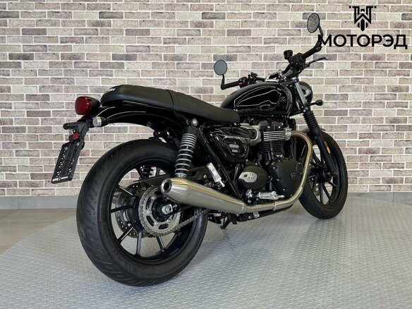 2023 Triumph Speed Twin, чёрный, 1385000 рублей - вид 5
