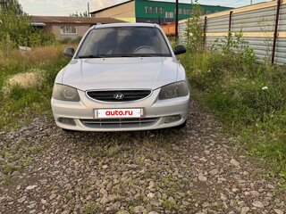 2011 Hyundai Accent ТагАЗ II, серебристый, 450000 рублей, вид 1