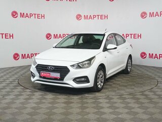 2017 Hyundai Solaris II, белый, 800000 рублей, вид 1