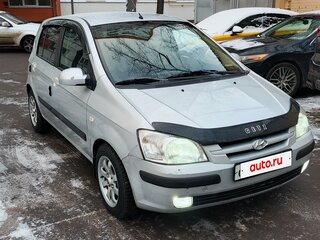 2004 Hyundai Getz I, серебристый, 389000 рублей, вид 2