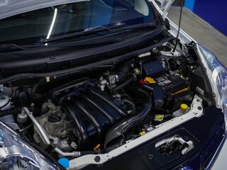 2013 Nissan Note I Рестайлинг, белый, 850000 рублей, вид 4