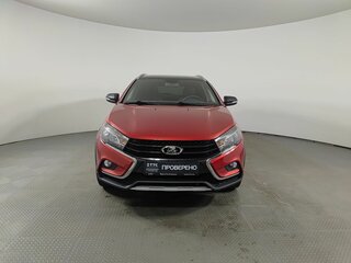 2021 Lada (ВАЗ) Vesta SW Cross I, красный, 1208000 рублей, вид 2