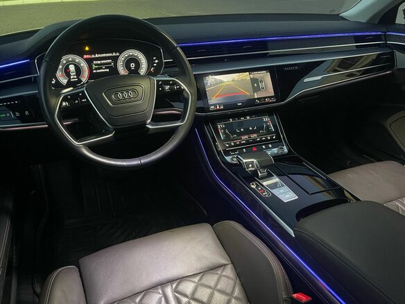 2023 Audi A8 Long 50 TFSI IV (D5) Рестайлинг, чёрный, 10500000 рублей - вид 22
