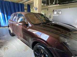 2013 Porsche Cayenne S Diesel II (958), коричневый, 3600000 рублей, вид 4