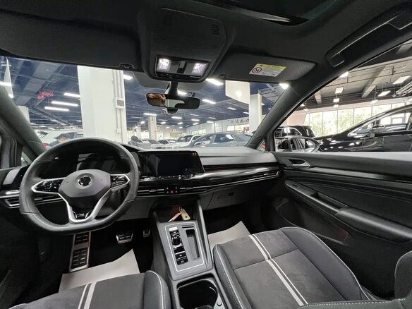 2022 Volkswagen Golf VIII, серый - вид 21