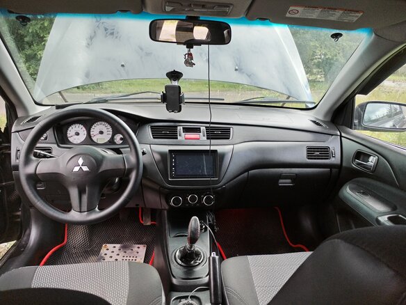 2007 Mitsubishi Lancer IX Рестайлинг, чёрный, 250000 рублей - вид 8