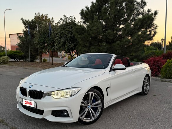 2014 BMW 4 серии 428i F32/F33/F36, белый, 3350000 рублей