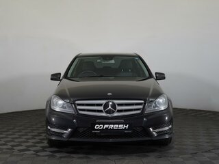 2013 Mercedes-Benz C-Класс 180 BlueEFFICIENCY III (W204) Рестайлинг, чёрный, 1350000 рублей, вид 3