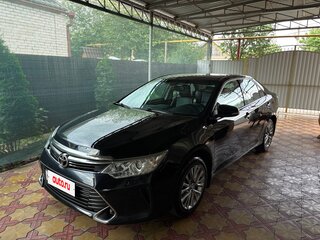 2016 Toyota Camry VII (XV50) Рестайлинг, чёрный, 1999999 рублей, вид 2
